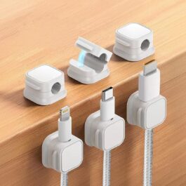 ORYNZONE Magnetic Cable Organizer White(6pcs)